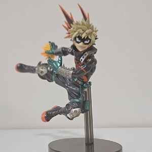 MY HERO ACADEMIA CHROME BAKUGOU ANIME STATUE FUGURE
